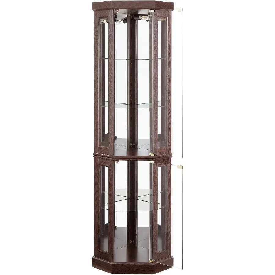 Lighted Corner Storage Cabinet - Storage & Organization review and price