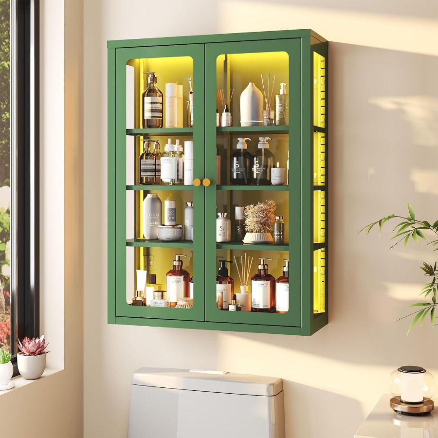 Metal wall display storage cab - Storage & Organization review and price