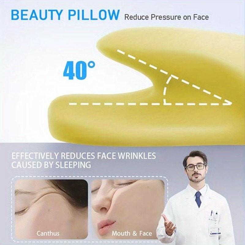 1pcs Ergonomic Memory Foam Cer - Memory Foam Orthopedic Pillow Neck Pain review and price
