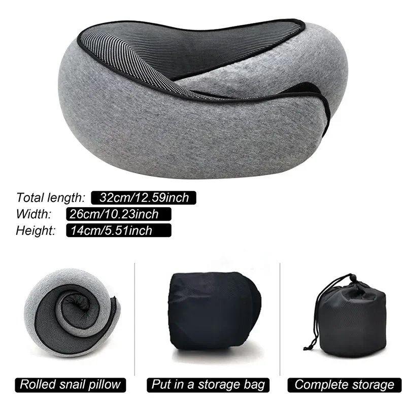 Portable U-shaped Pillow Memor - Anti Snore Contour Pillow review and price